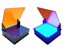 Blue light transilluminators: blueBox™ S and Pro